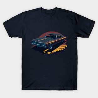 Classic Beauty: Exploring the 1967 Impala - History and Features T-Shirt